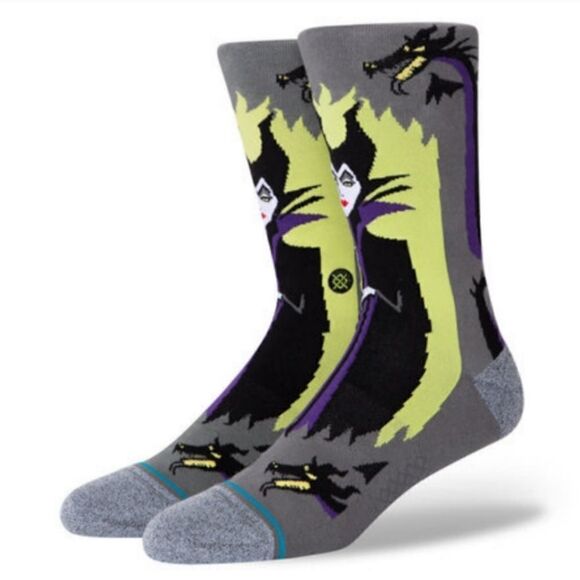 Stance Accessories - Stance Disney Maleficent Crew Socks